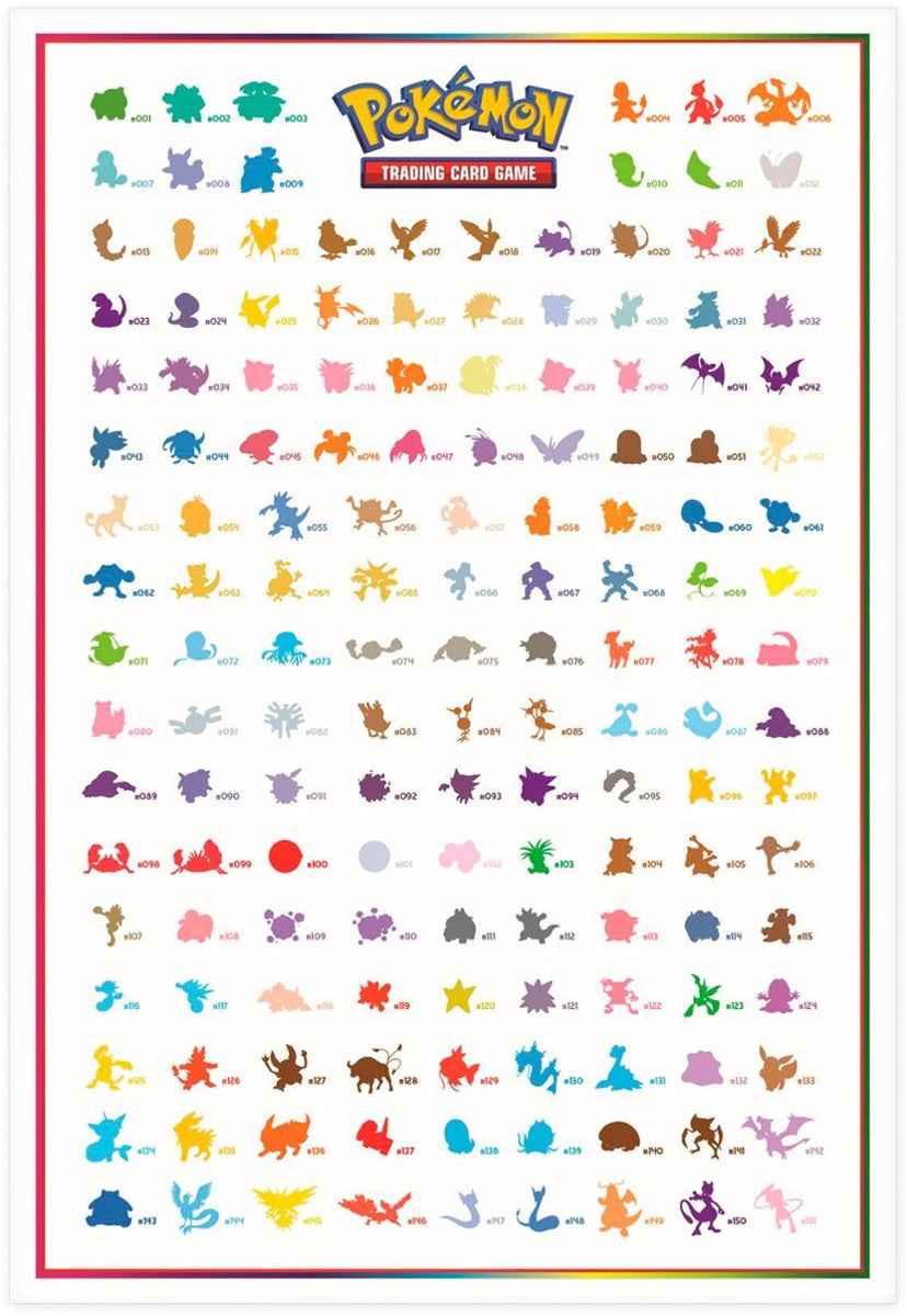 PREORDER Pokemon Scarlet and Violet 151 Poster Collection Lumius Inc