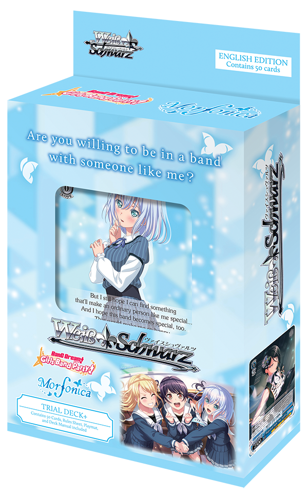 Weiss Schwarz: BanG Dream! Girls Band Party! Morfonica English Trial Deck+