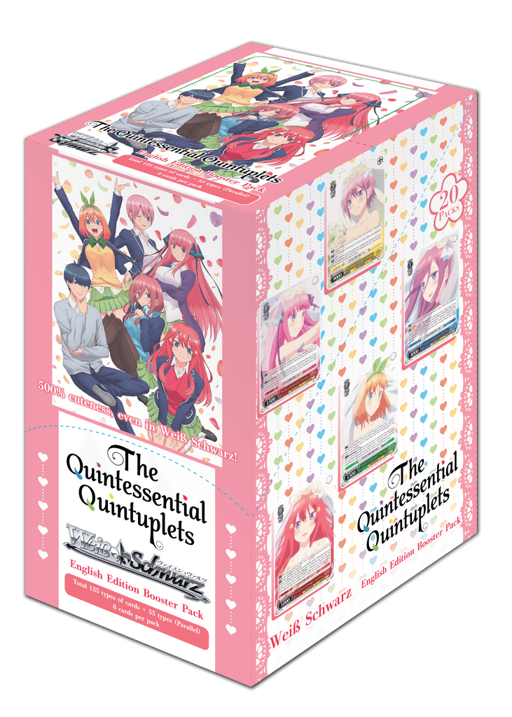 Weiss Schwarz: Quintessential Quintuplets - English Edition Original Booster Box - Lumius Inc