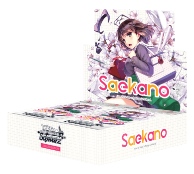 Weiss Schwarz: Saekano: How to Raise a Boring Girlfriend ENGLISH Edition Booster Box - Lumius Inc
