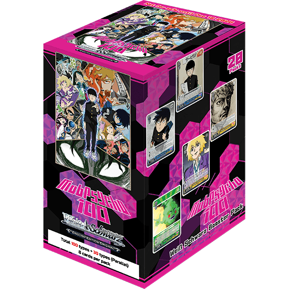 Weiss Schwarz: Mob Psycho 100 - English Edition Booster Box - Lumius Inc
