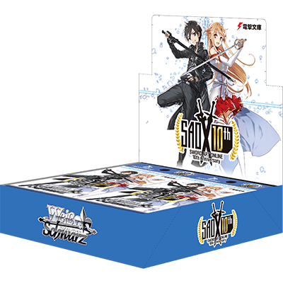 PRE-ORDER Weiss Schwarz: Sword Art Online - SAO 10th Anniversary REPRINT - JAPANESE Booster Box - Lumius Inc