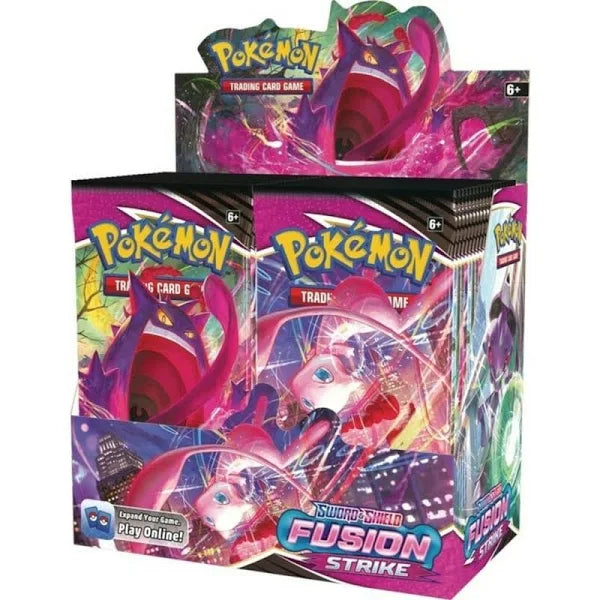 English Pokémon TCG: Sword & Shield Fusion Strike Booster Box (36 Packs) - Lumius Inc