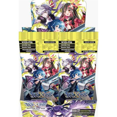 WIXOSS "Welcome Back Diva" -selector- English Booster Box - Lumius Inc