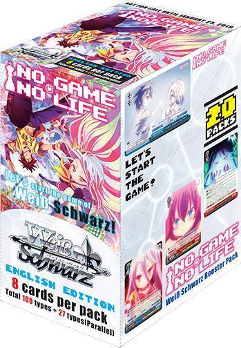 Weiss Schwarz: No Game No Life - English Edition Booster Box - Lumius Inc