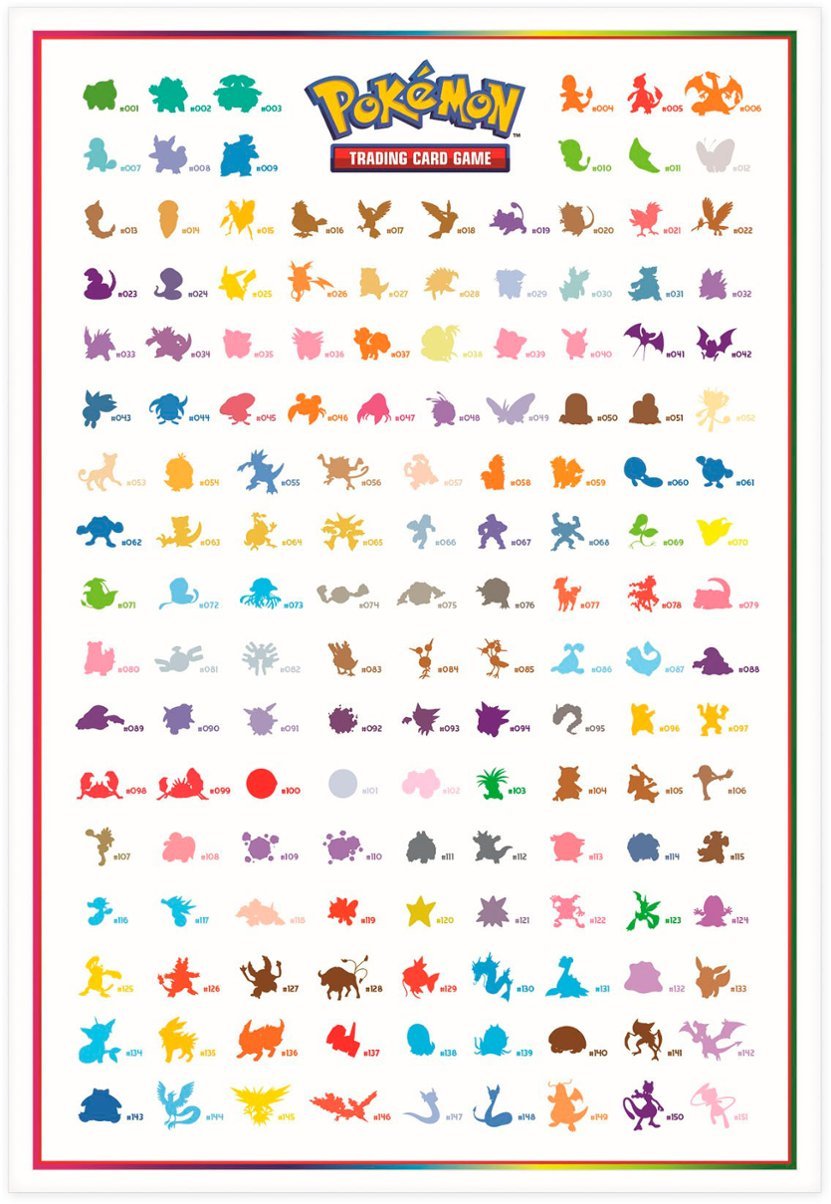PRE-ORDER Pokemon Scarlet and Violet 151 Poster Collection