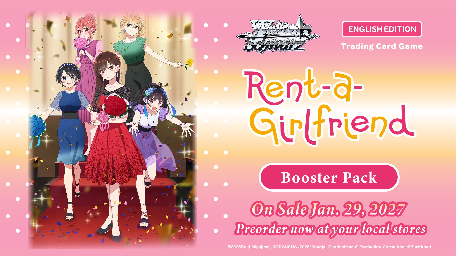 PRE-ORDER Weiss Schwarz: Rent-A-Girlfriend Vol.2 - ENGLISH Edition Booster Box