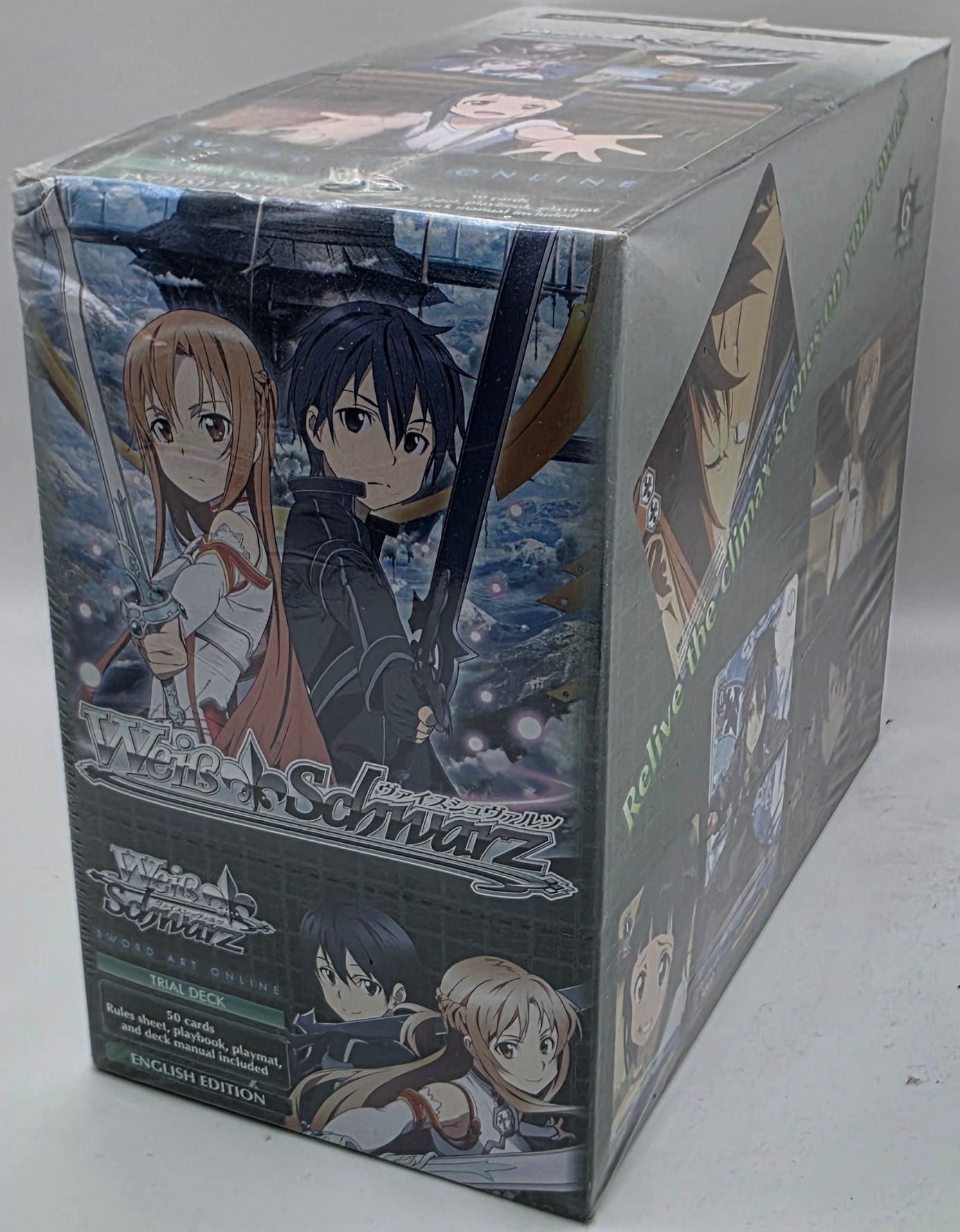 SWORD ART ONLINE ENGLISH TRIAL DECK DISPLAY