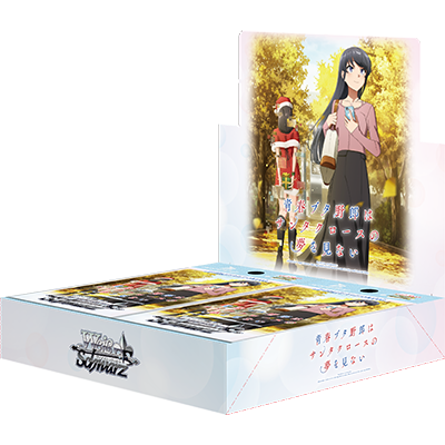 PRE-ORDER Weiss Schwarz: Seishun Buta Yarou wa Santa Kuroosu no Yume o Minai - JAPANESE Edition Booster Box