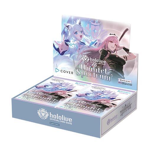 PRE-ORDER hololive OFFICIAL CARD GAME: Quintet Spectrum - ENGLISH Edition Booster Box