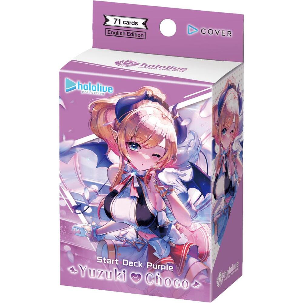 PRE-ORDER hololive OFFICIAL CARD GAME - Yuzuki Choco ENGLISH Edition Trial Deck