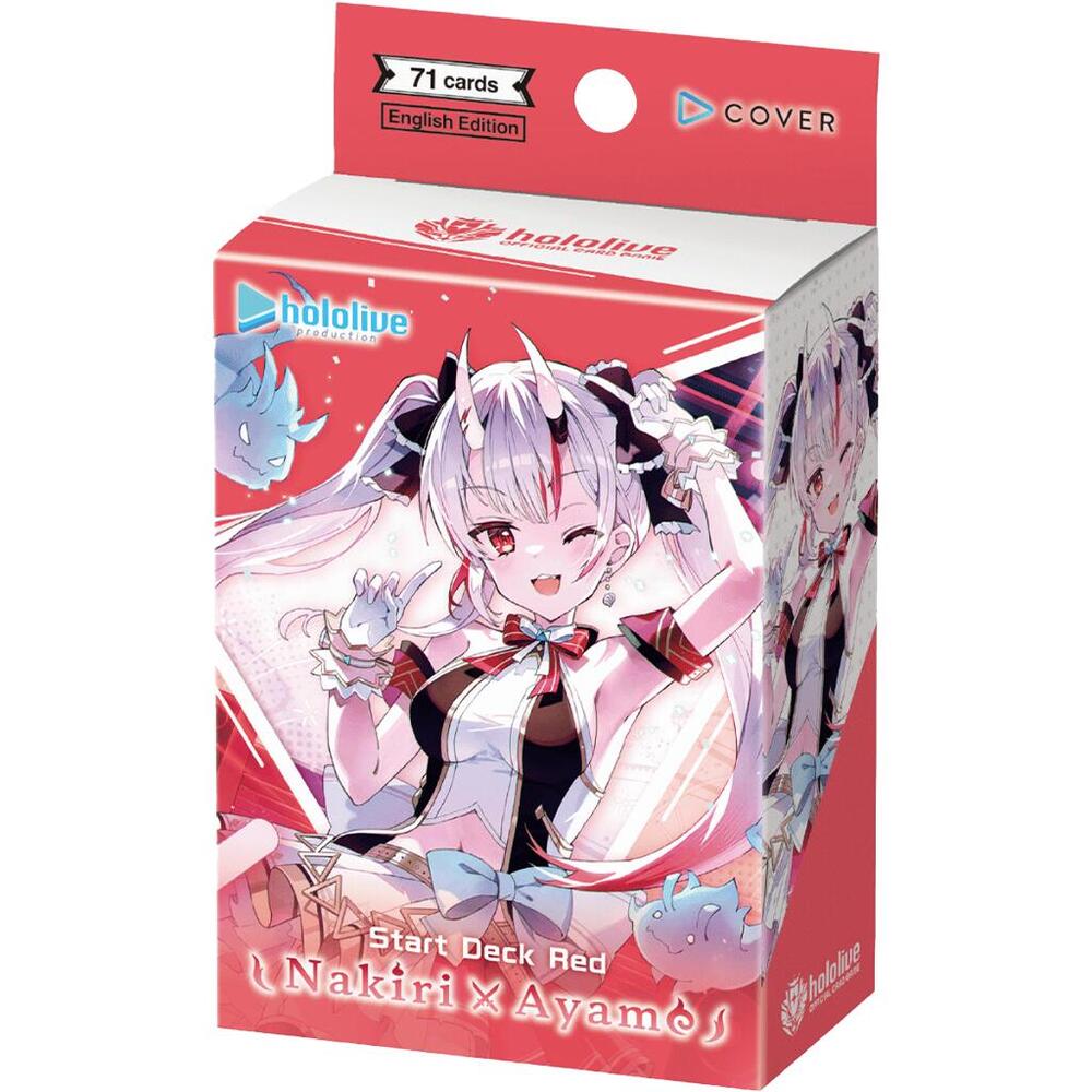 PRE-ORDER hololive OFFICIAL CARD GAME - Nakiri Ayame ENGLISH Edition Trial Deck