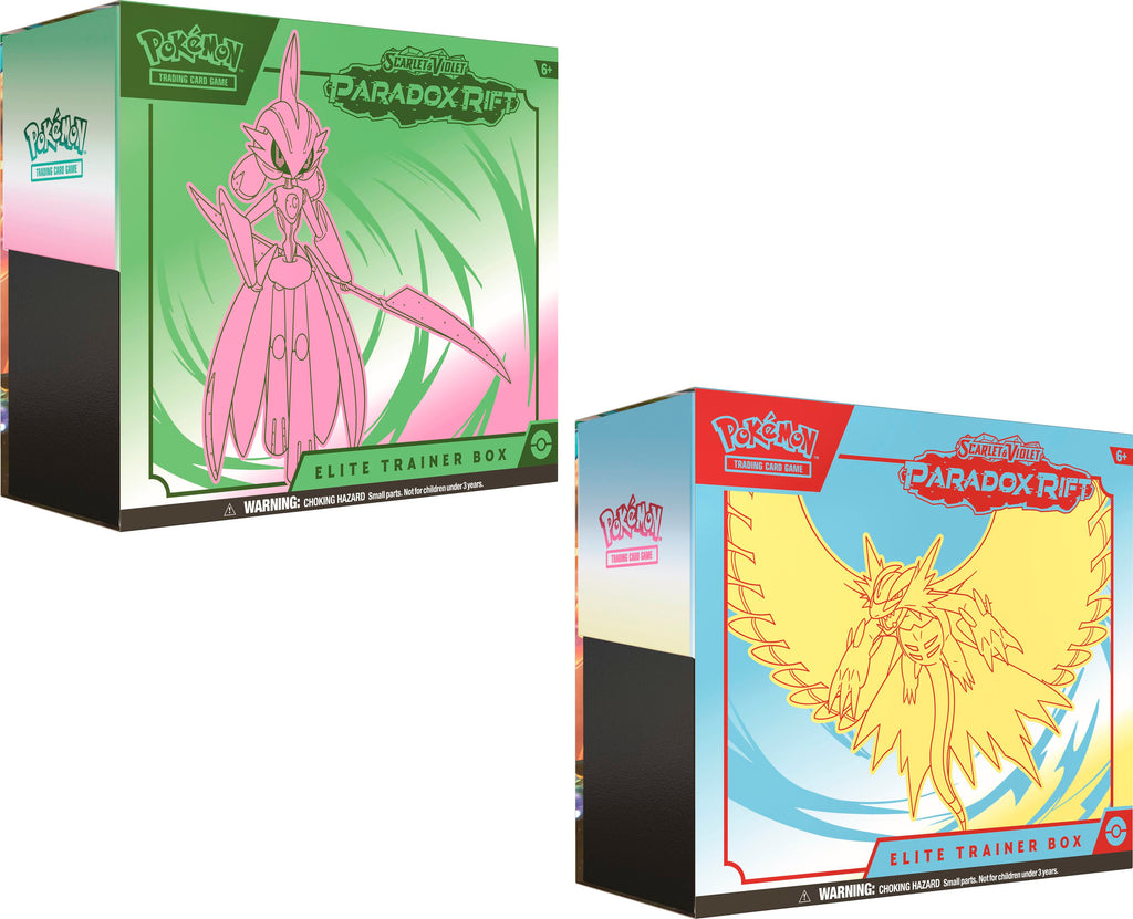 PRE-ORDER Pokemon Scarlet and Violet 4 Paradox Rift Elite Trainer Box