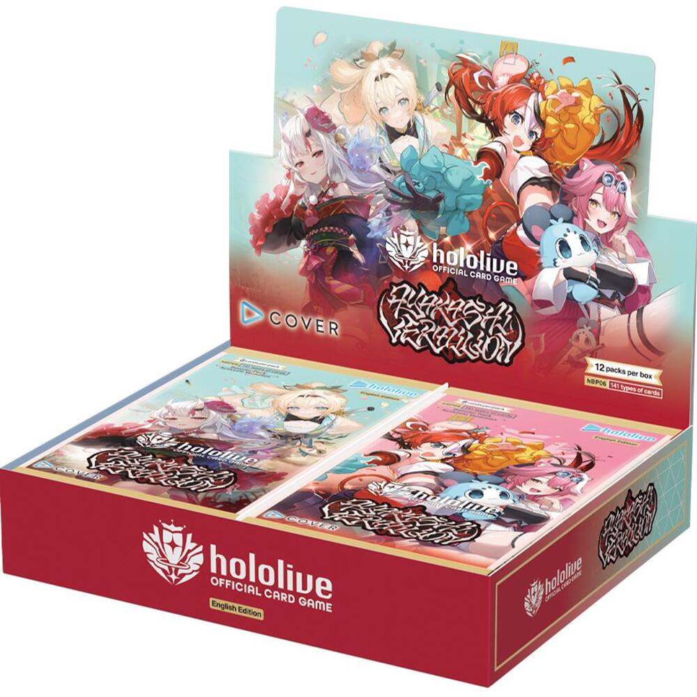 PRE-ORDER hololive OFFICIAL CARD GAME: Ayakashi Vermilion - ENGLISH Edition Booster Box