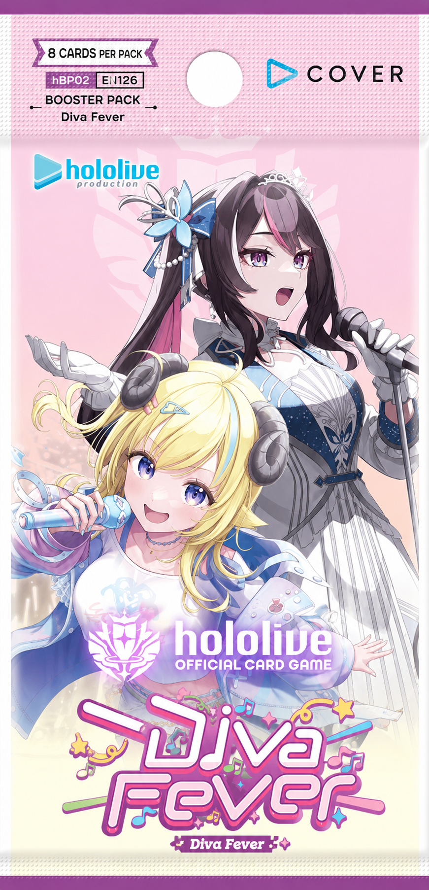 PRE-ORDER hololive OFFICIAL CARD GAME: Diva Fever - ENGLISH Edition Booster Box