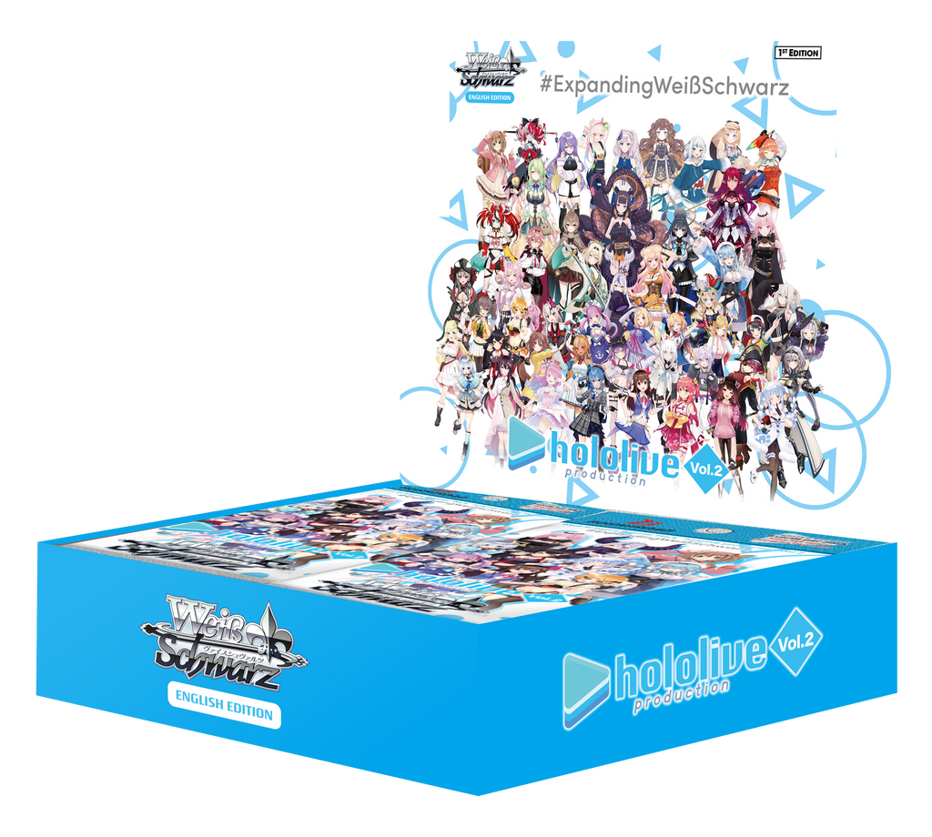 PRE-ORDER Weiss Schwarz: Hololive Production Vol. 2- ENGLISH Edition Booster Box
