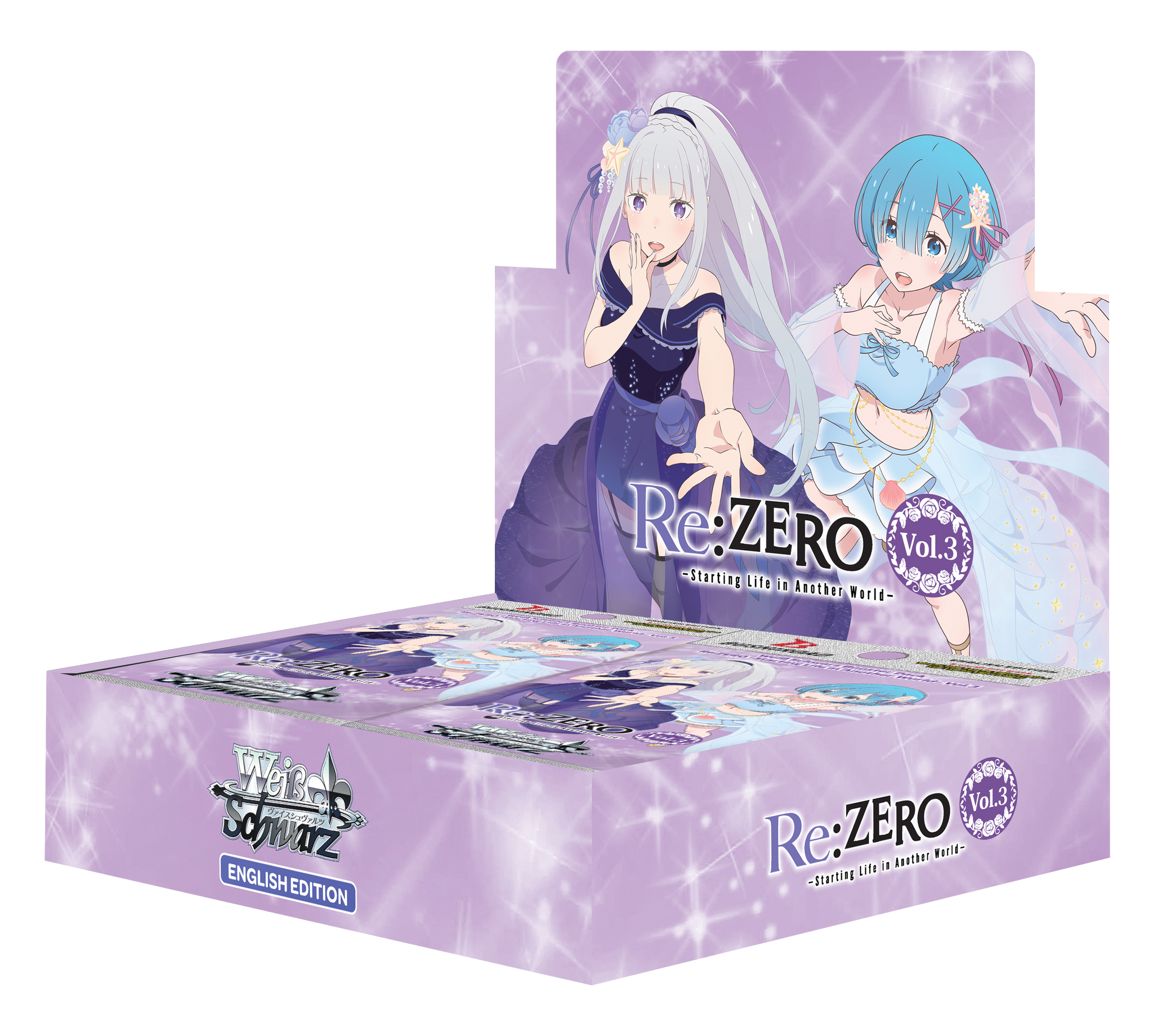 PRE-ORDER Weiss Schwarz: Re:ZERO -Starting Life in Another World- Vol.3 - ENGLISH Edition Booster Box