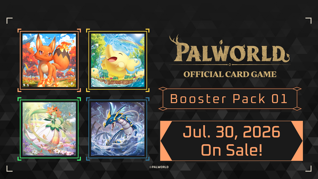 PRE-ORDER Palworld Official Card Game "Dawn of Palpagos" BP01 Booster Box
