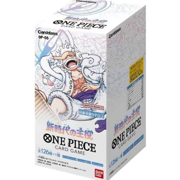 PRE-ORDER One Piece Card Game: A Protagonist of the New Generation OP-05 JAPANESE Version Booster Box