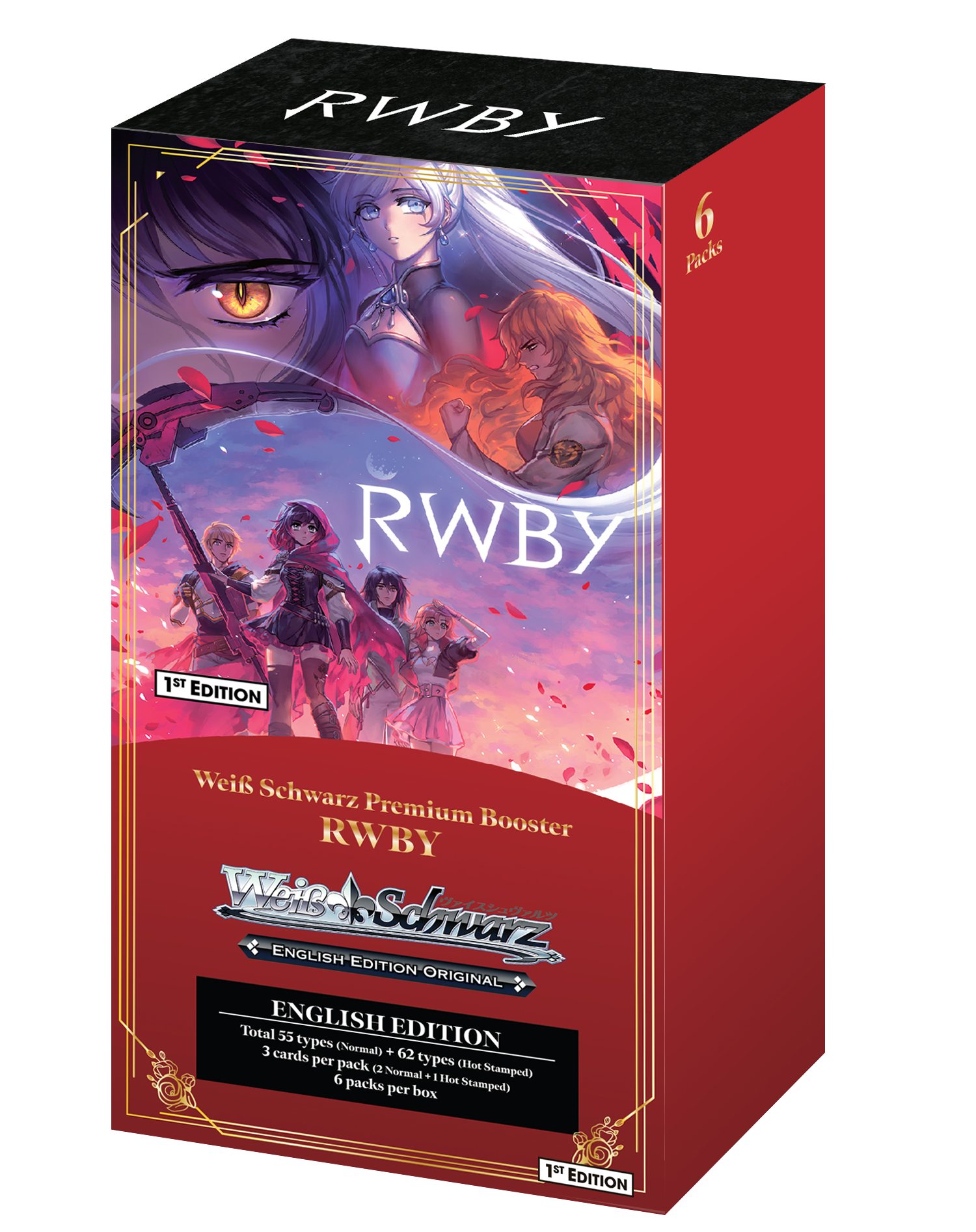 PRE-ORDER Weiss Schwarz: RWBY  - ENGLISH Edition Premium Booster Box