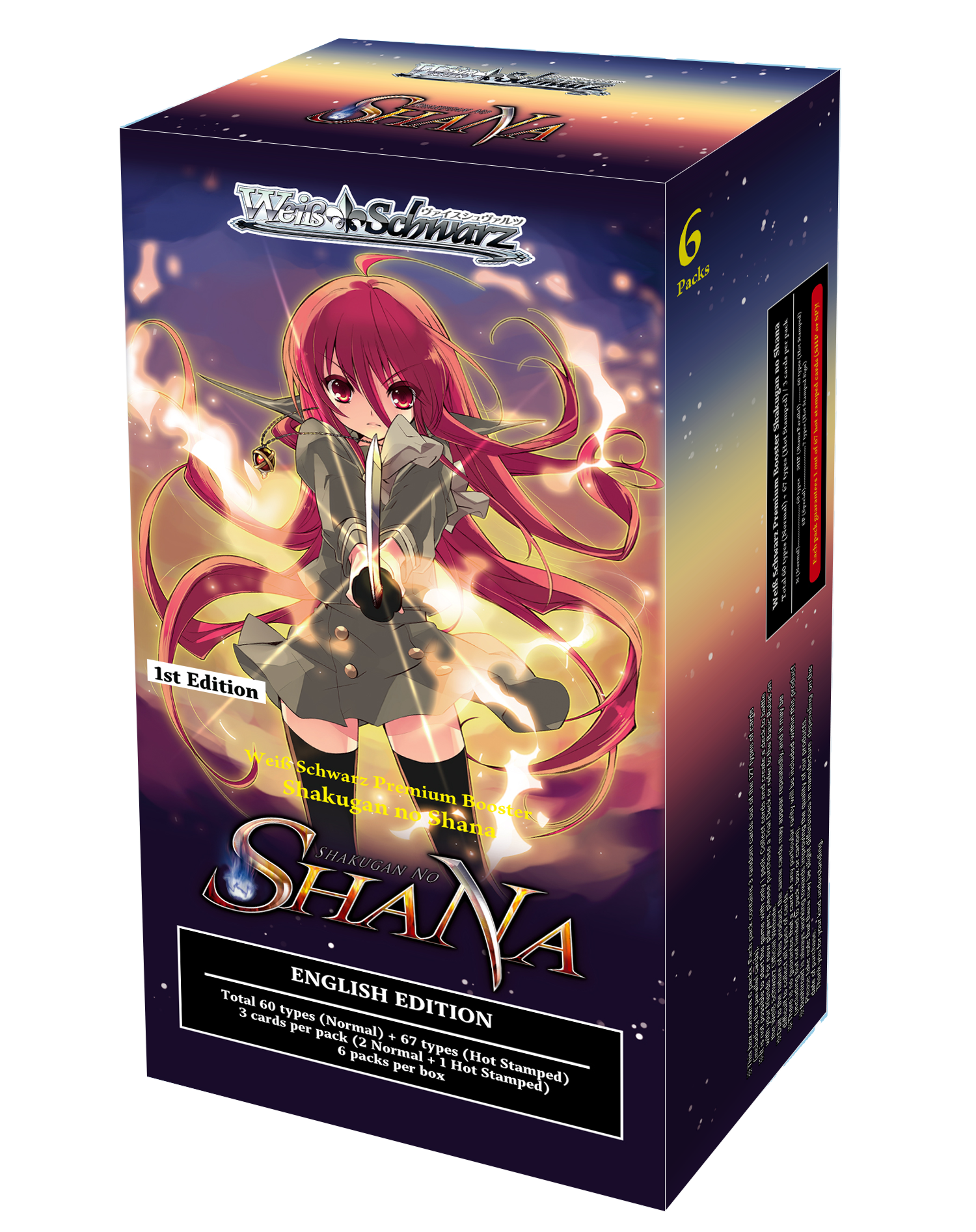 PRE-ORDER Weiss Schwarz: Shakugan no Shana  - ENGLISH Edition Premium Booster Box