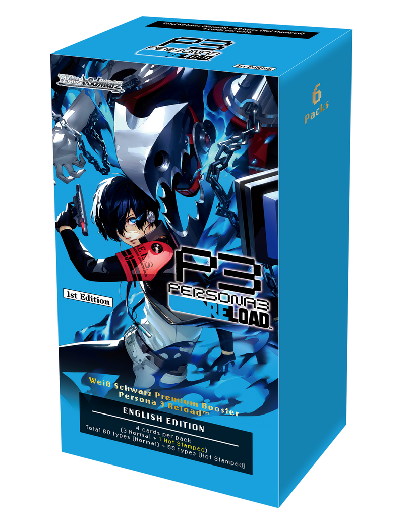 PRE-ORDER Weiss Schwarz: Persona 3 Reload  - ENGLISH Edition Premium Booster Box