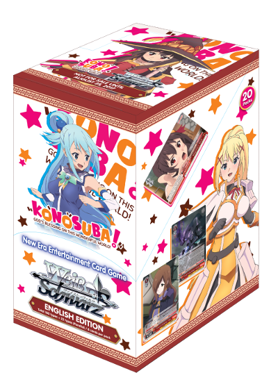 PRE-ORDER Weiss Schwarz: KONOSUBA: God's blessing on this wonderful world! Legend of Crimson ENGLISH RE-PRINT Edition Booster Box