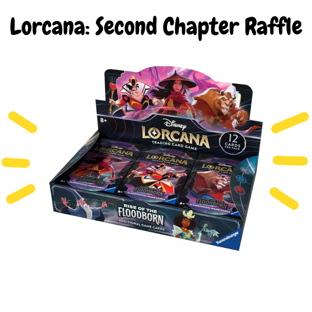 Raffle Entry for Lorcana TCG: The Second Chapter Booster Box