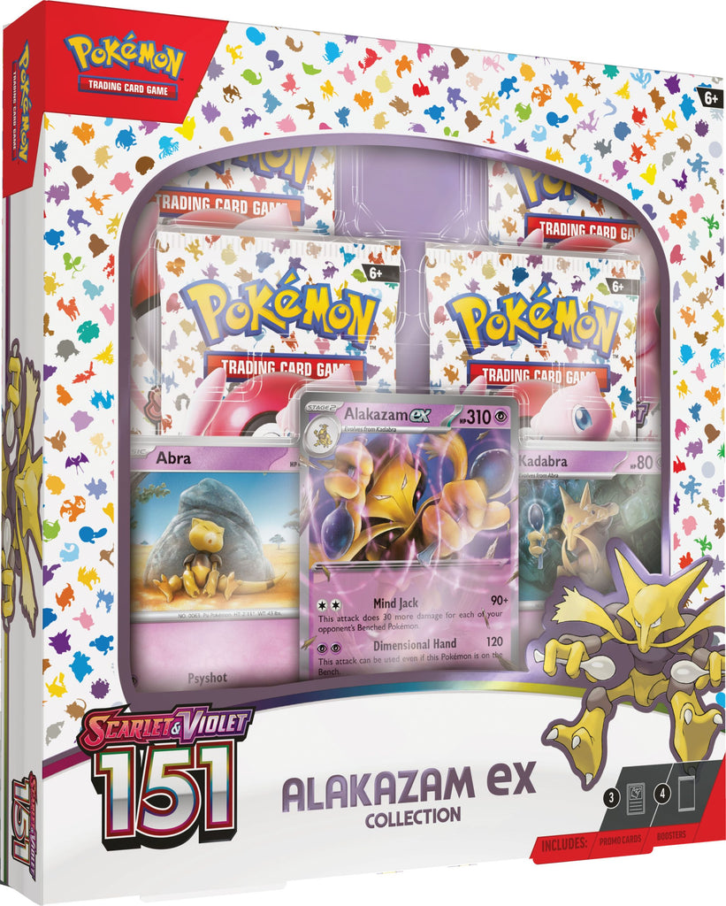 PRE-ORDER Pokemon Scarlet and Violet 151 Alakazam Ex Box