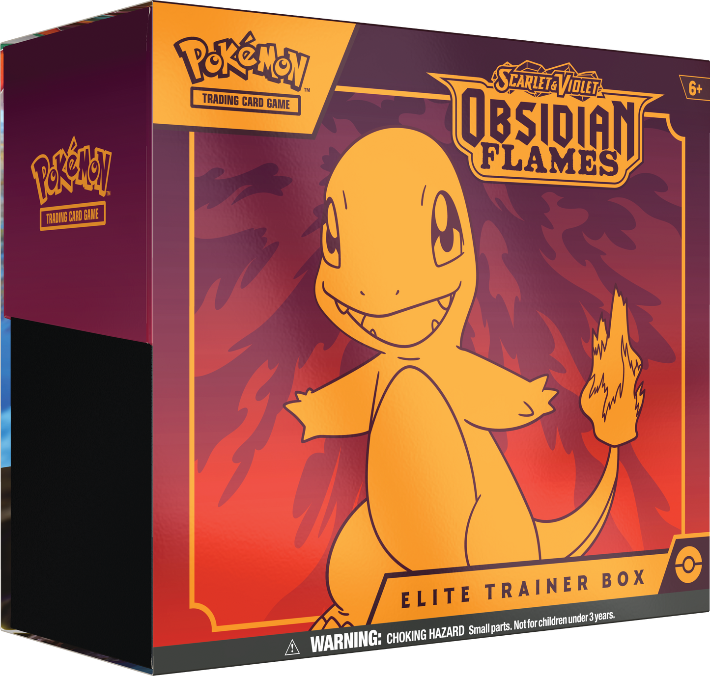 PRE-ORDER Pokemon Scarlet and Violet 3 Obsidian Flames Elite Trainer Box