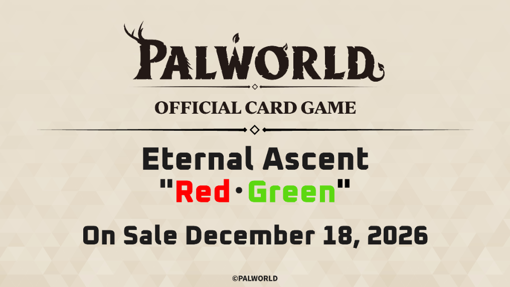 Palworld Official Card Game "Eternal Ascent Red Green" TD03 Trial Deck