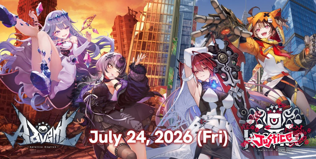 PRE-ORDER hololive OFFICIAL CARD GAME - Oshi Justice ENGLISH Edition Trial Deck