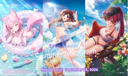 PRE-ORDER hololive OFFICIAL CARD GAME: Summer hologram - ENGLISH Edition Extra Booster Box