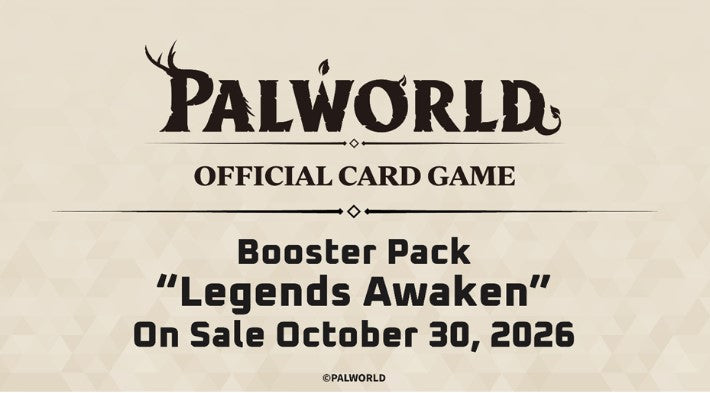 PRE-ORDER Palworld Official Card Game "Legends Awaken" BP02 Booster Box
