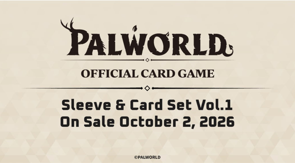 PRE-ORDER Palworld Official Card Game Sleeve & Card Set Vol. 1