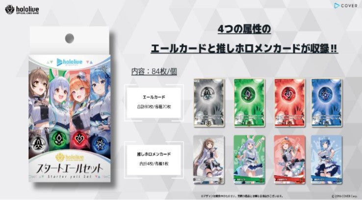 PRE-ORDER hololive OFFICIAL CARD GAME - Starter Yell Set JAPANESE Edition Trial Deck