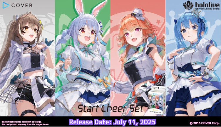 PRE-ORDER hololive OFFICIAL CARD GAME - Starter Cheer Set ENGLISH
