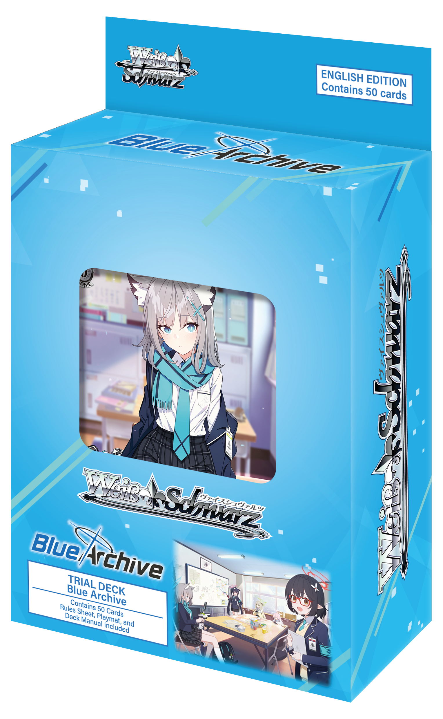 PRE-ORDER Weiss Schwarz: Blue Archive - English Trial Deck+