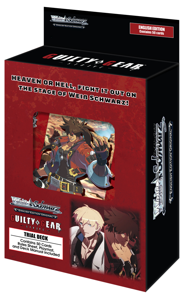 Weiss Schwarz Booster Box - Guilty Gear -Strive- (English) | 2023 Sealed Trading Card Game Box Guilty Gear Strive Giovanna Weiss Schwarz Booster Box - Guilty Gear -Strive- (English) | 2023 Sealed Trading Card Game Box Guilty Gear Strive Giovanna