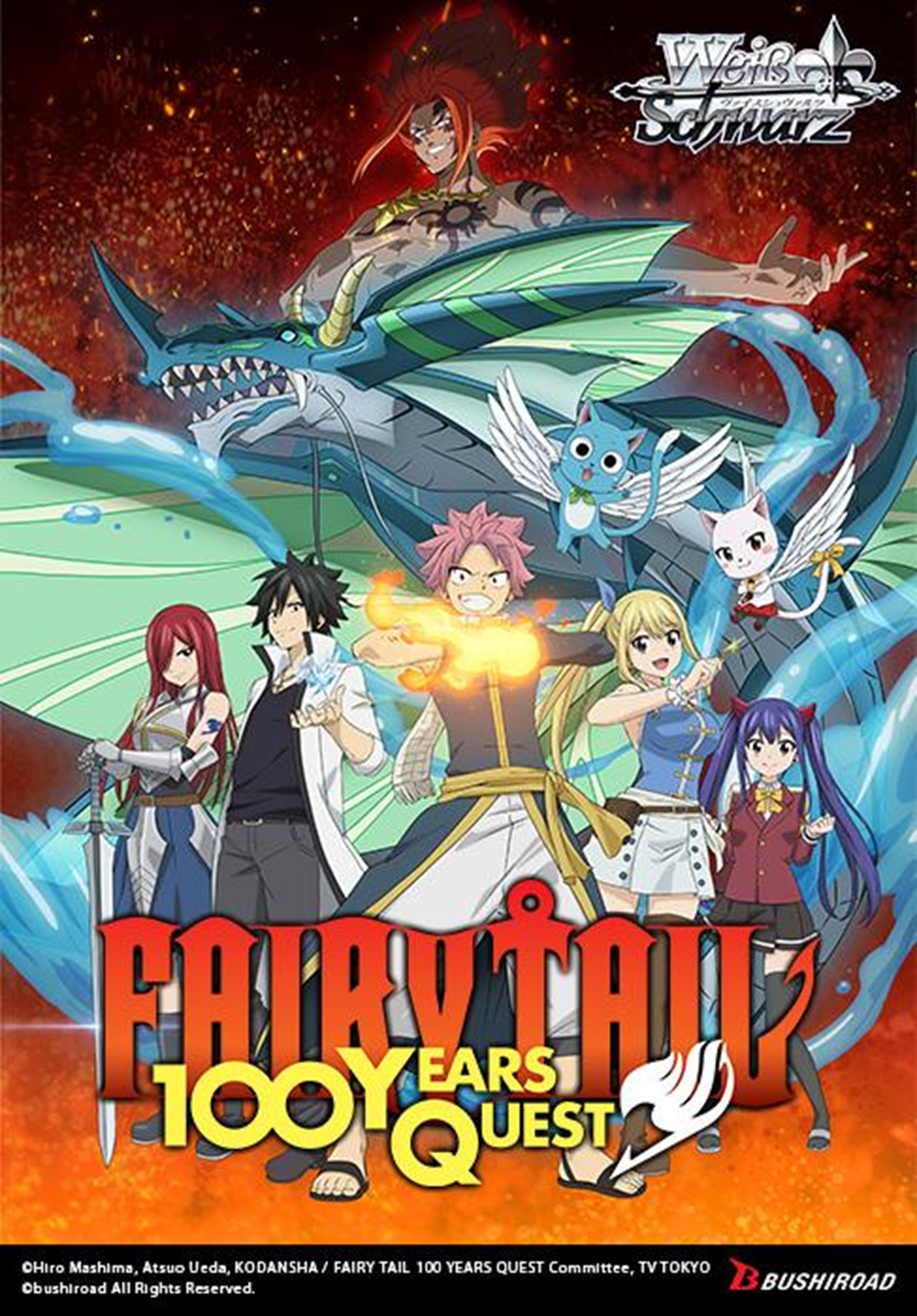 DECEMBER 2025 PRE-ORDER Weiss Schwarz: FAIRY TAIL 100 YEARS QUEST - ENGLISH Edition Booster Box