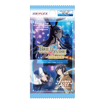Build Divide - BRIGHT - Rascal Does Not Dream of Bunny Girl Senpai JAPANESE Tie Up Booster Box