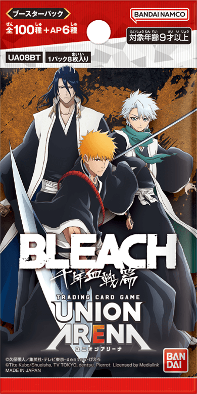 Union Arena TCG: BLEACH The Thousand-Year Blood War arc JAPANESE Booster Box UA08BT