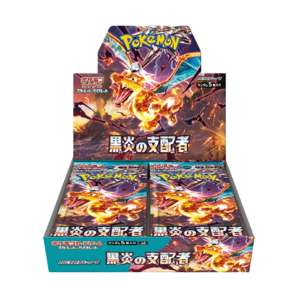 Pokemon Card Game: Ruler of The Black Flame SV3 Japanese Booster Box