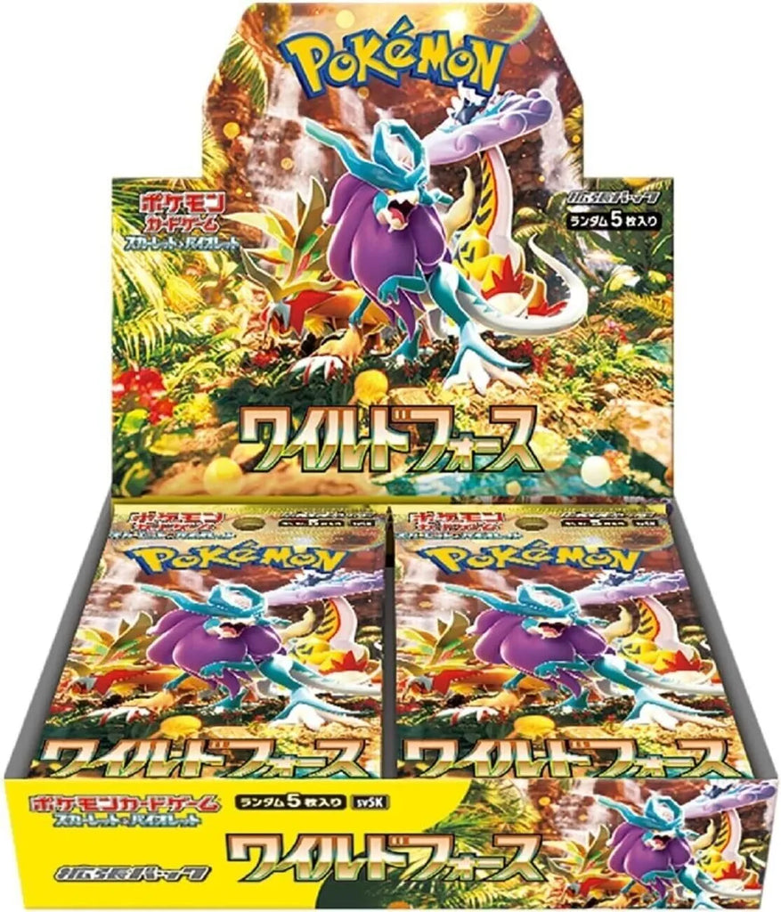 Pokemon Card Game: Wild Force SV5K Japanese Booster Box
