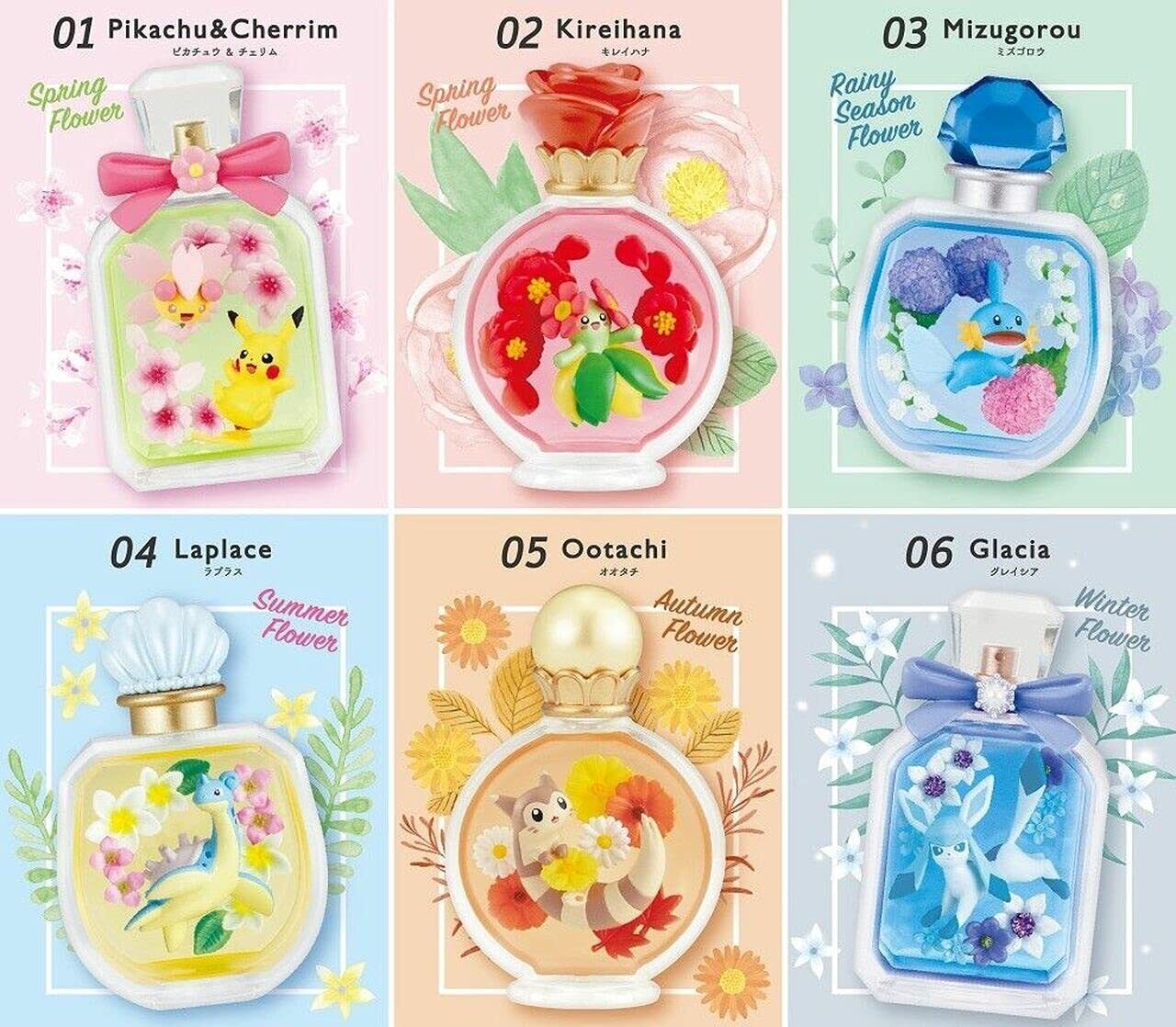 Re-Ment Pokemon Petite Fleur Seasonal Flowers