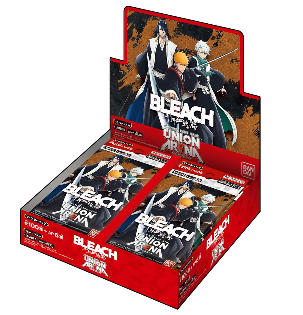 PRE-ORDER Union Arena: Bleach Thousand-Year Blood War ENGLISH Booster Box UE01BT PRE-ORDER Union Arena: Bleach Thousand-Year Blood War ENGLISH Booster Box UE01BT