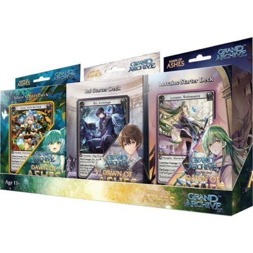 Grand Archive - Dawn of Ashes Trial Decks set of 3