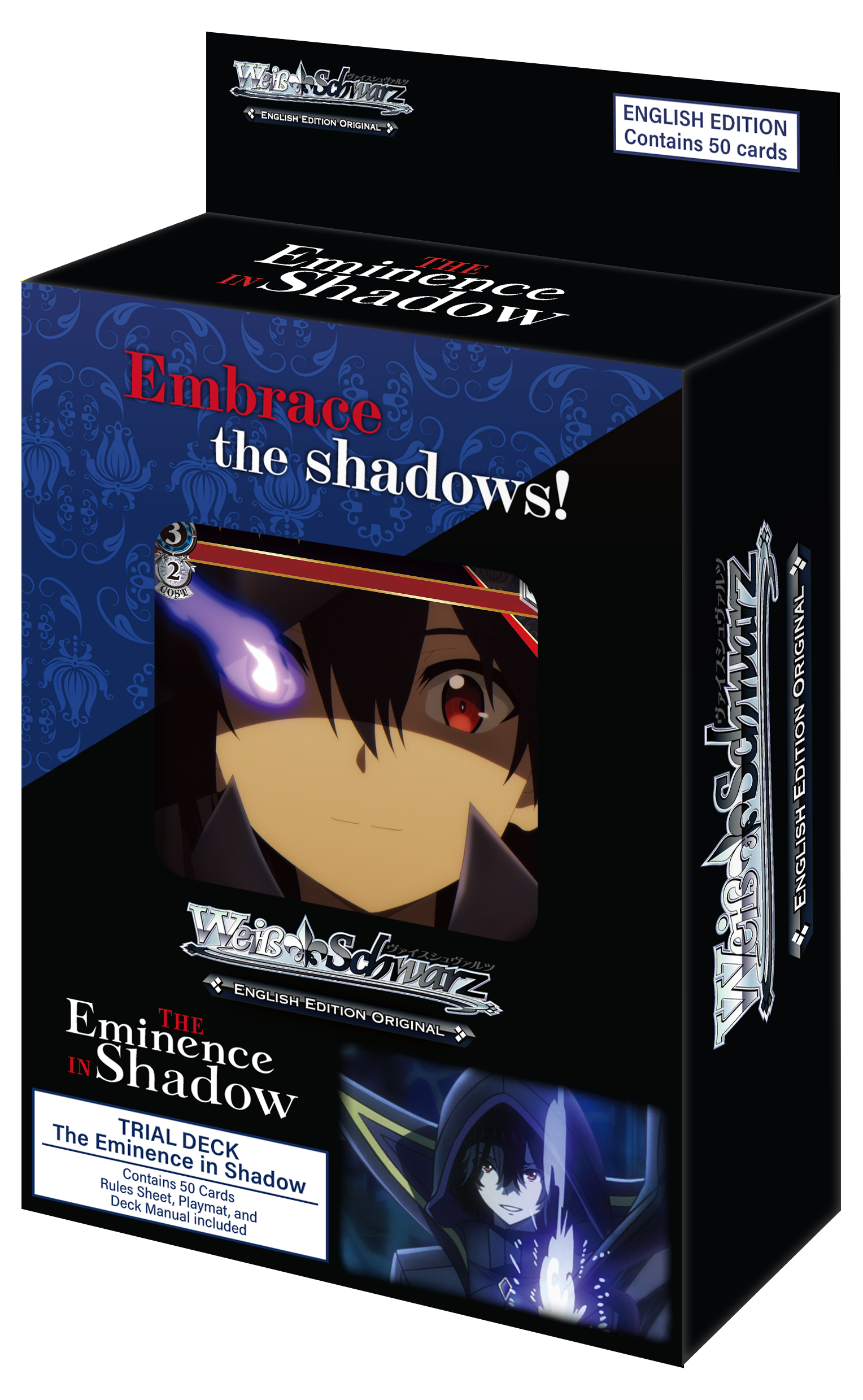 PRE-ORDER Weiss Schwarz: The Eminence in Shadow - English Trial Deck+