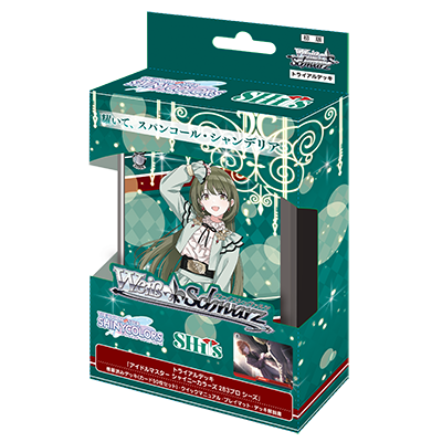 PRE-ORDER Weiss Schwarz: THE IDOLM@STER SHINY COLORS 283 Production SHHis - JAPANESE Trial Deck+
