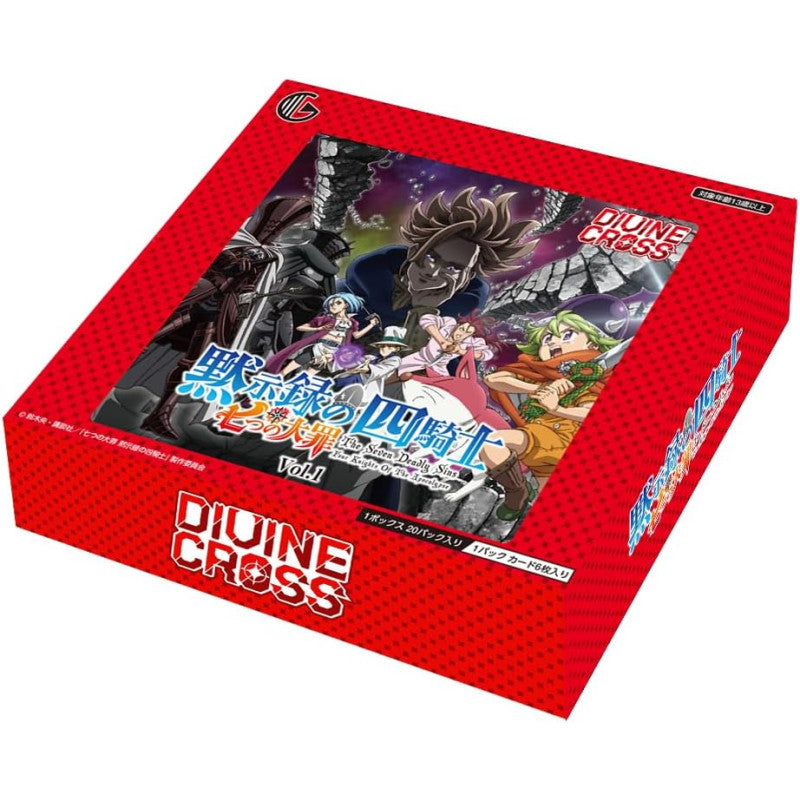 DIVINE CROSS : Seven Deadly Sins: Four Horsemen of the Apocalypse Vol. 1 Japanese Booster Box